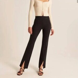 Abercrombie & Fitch Ponte Front Split Hem